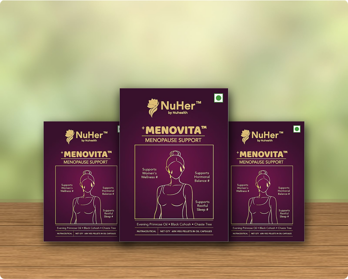 MENOVITA – Natural Menopause Supplement for Hot Flashes & Sleep Support